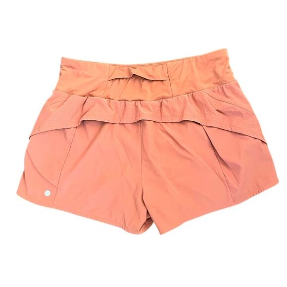 CALIA Women's Kick It Up Mid Rise Shorts Orange Size M - Picture 2 of 3